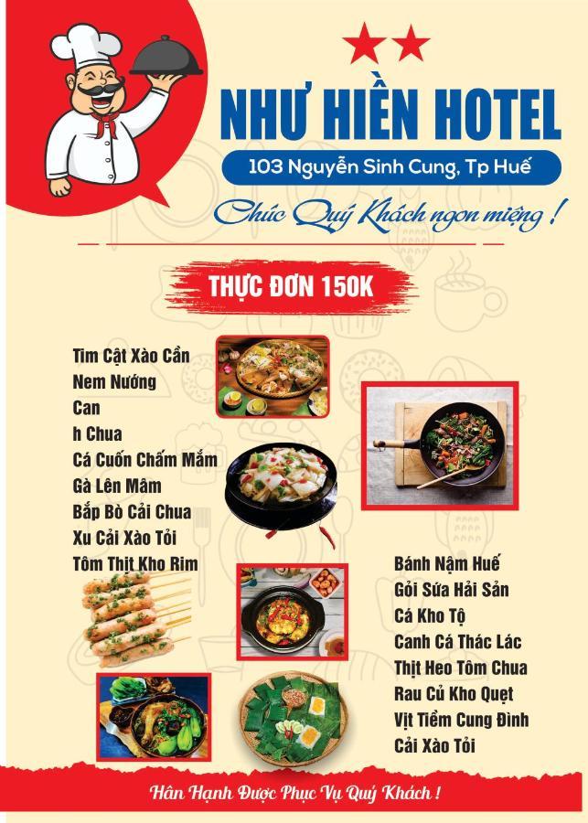 Nhu Hien Hotel Hué Eksteriør billede
