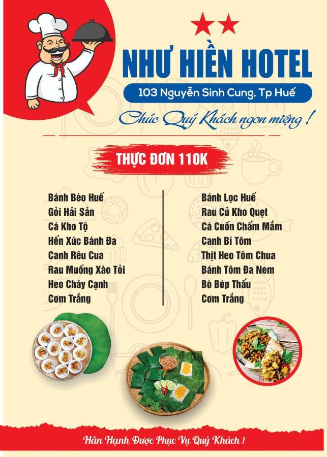 Nhu Hien Hotel Hué Eksteriør billede